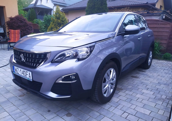 Peugeot 3008 cena 70999 przebieg: 160000, rok produkcji 2020 z Białobrzegi małe 742